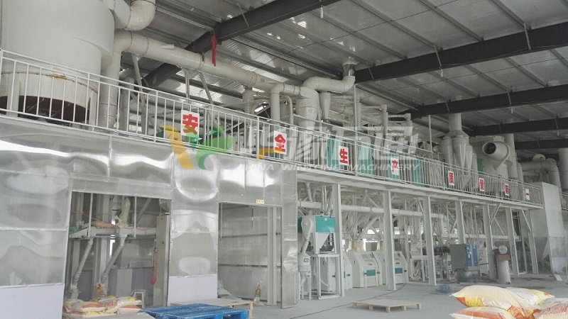 安徽宿州日加工200噸玉米加工成套項(xiàng)目