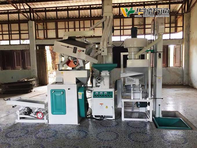 小米加工機(jī)組生產(chǎn)線