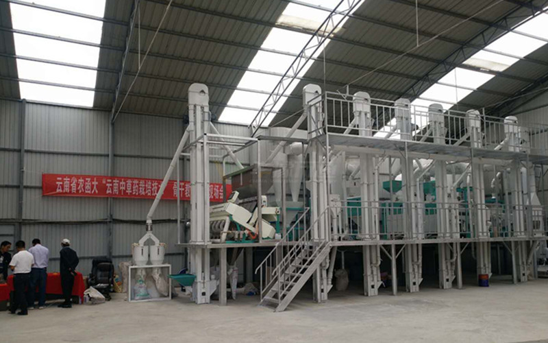 云南藜麥脫皮加工生產(chǎn)線