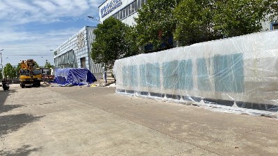 5月22號，由華豫萬通設(shè)計承建的委內(nèi)瑞拉玉米預(yù)煮熟粉生產(chǎn)線發(fā)貨。